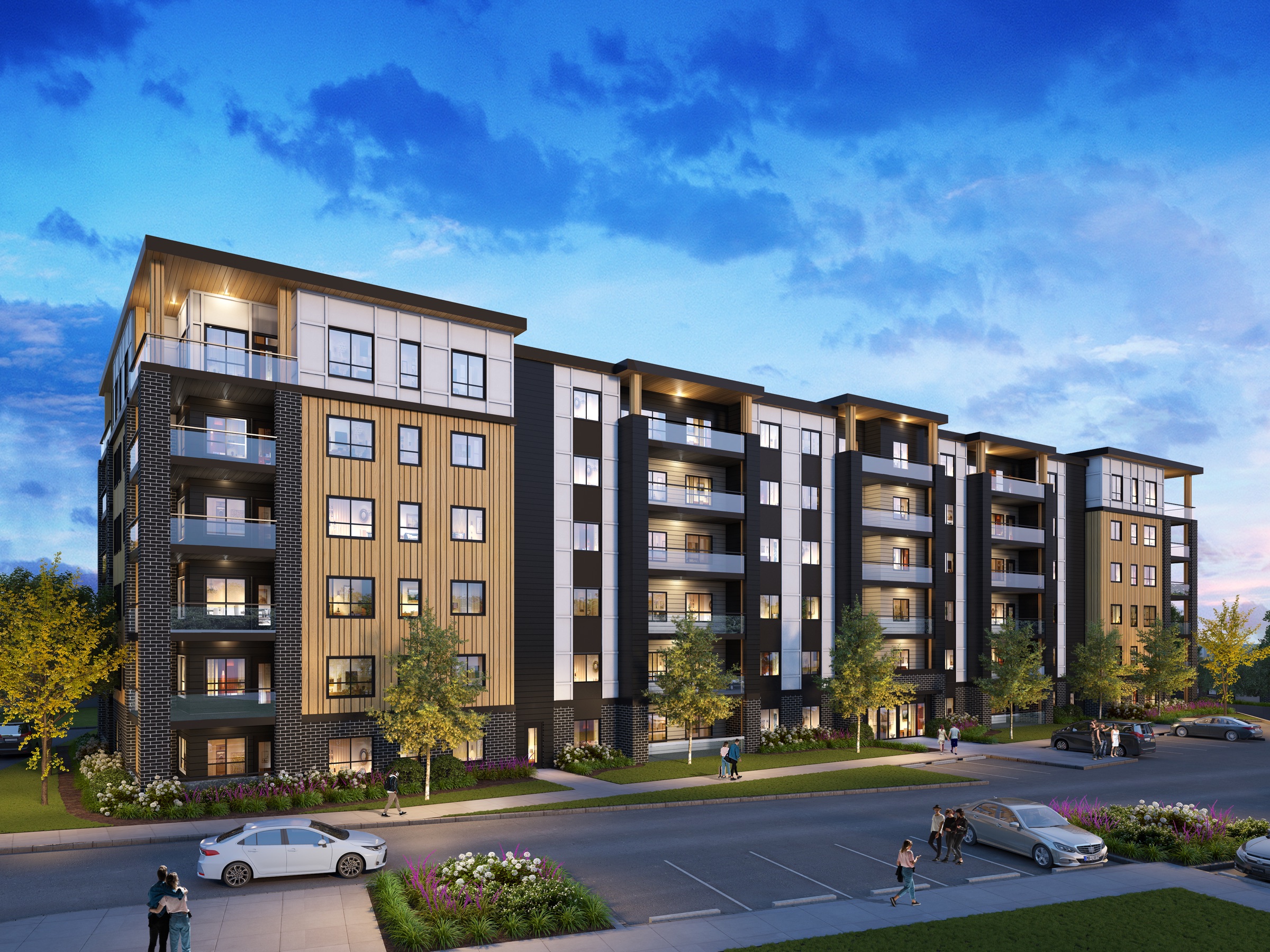 Contemporary Cove Properties condominium development